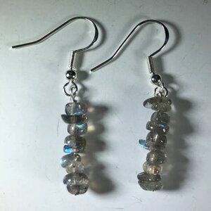 Labradorite Sterling Silver Earrings
